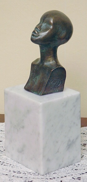 Bronze sur marbre 