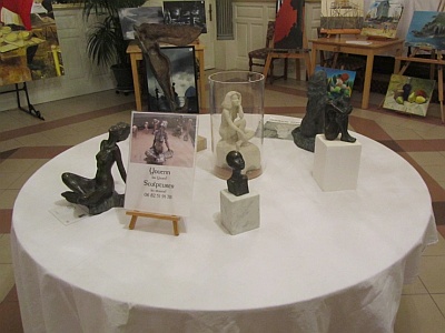 autre image de la table d'exposition